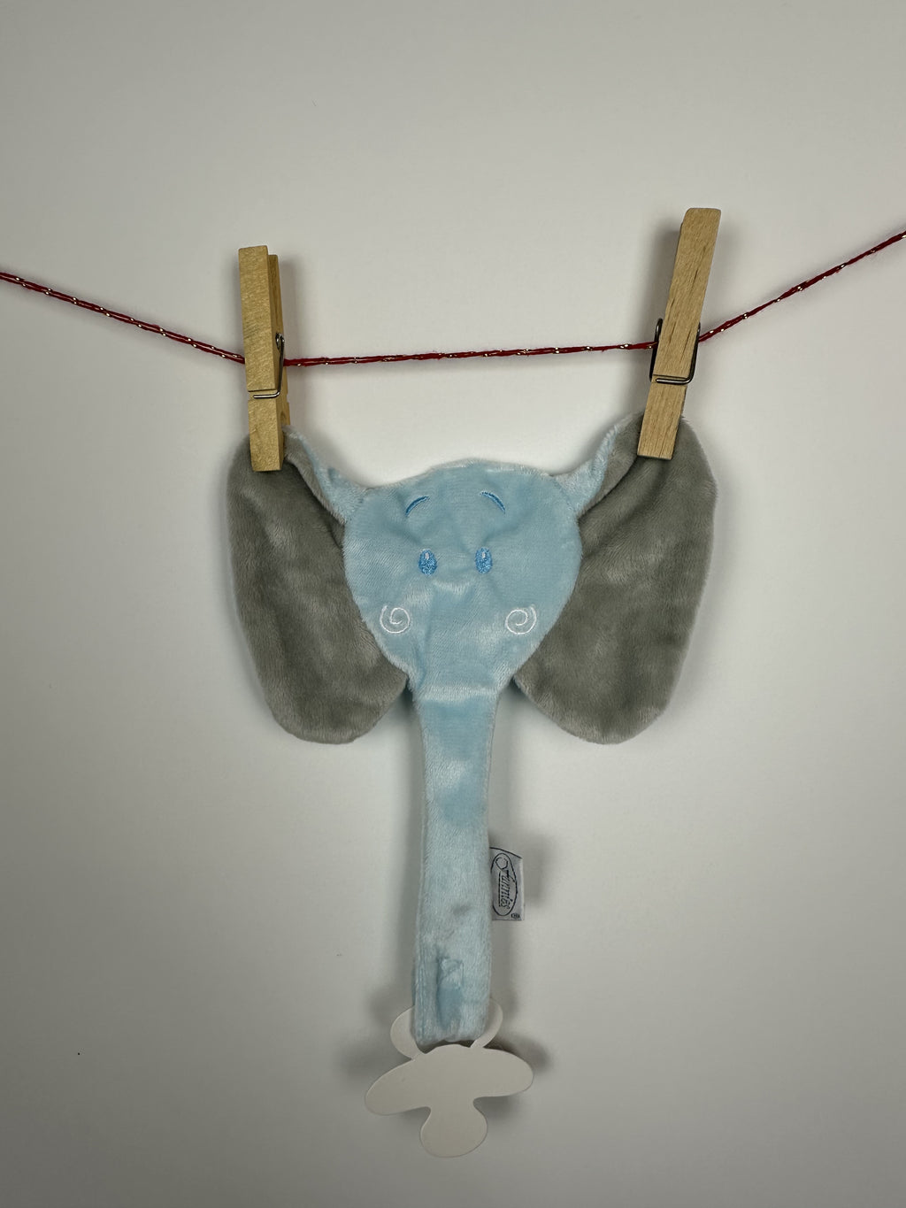 Gepersonaliseerd fopspeendoekje - Olifant