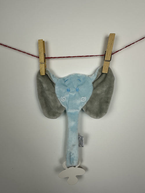Gepersonaliseerd fopspeendoekje - Olifant