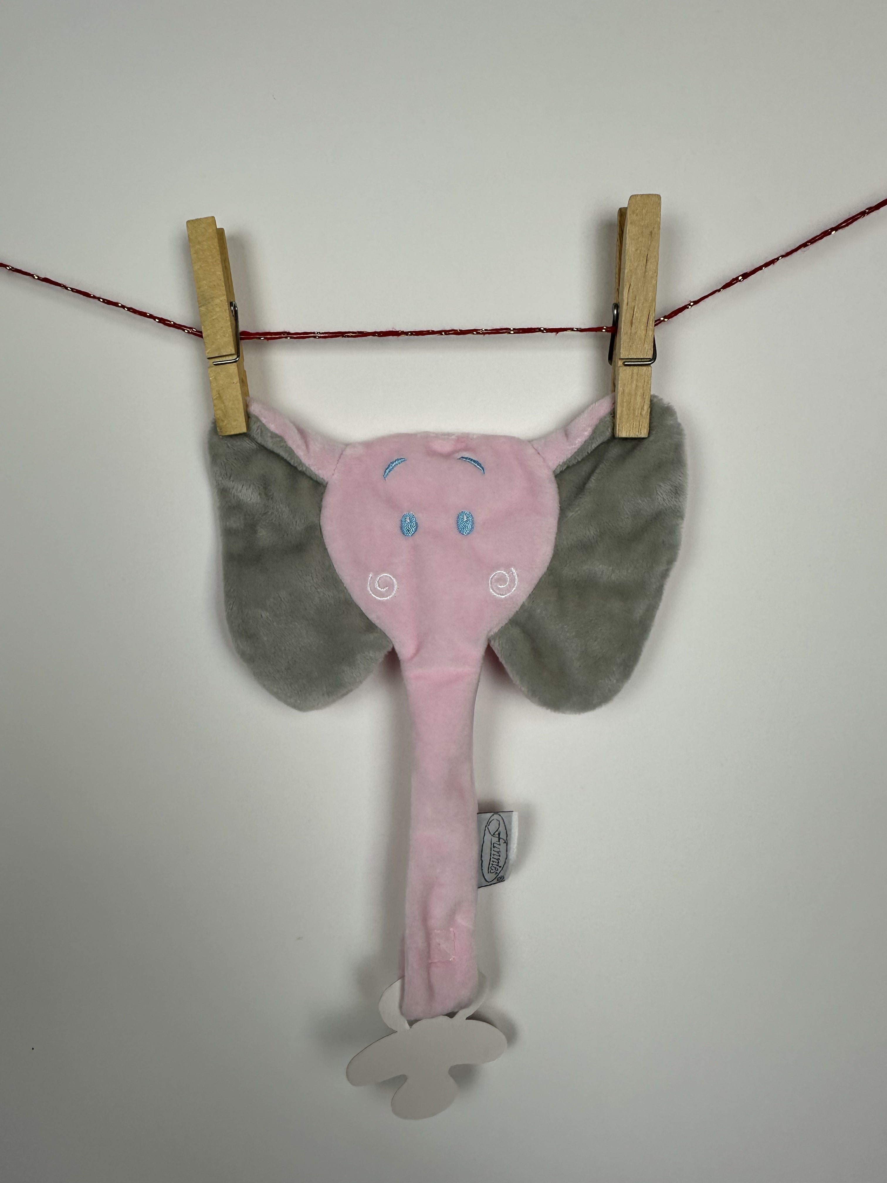 Gepersonaliseerd fopspeendoekje - Olifant