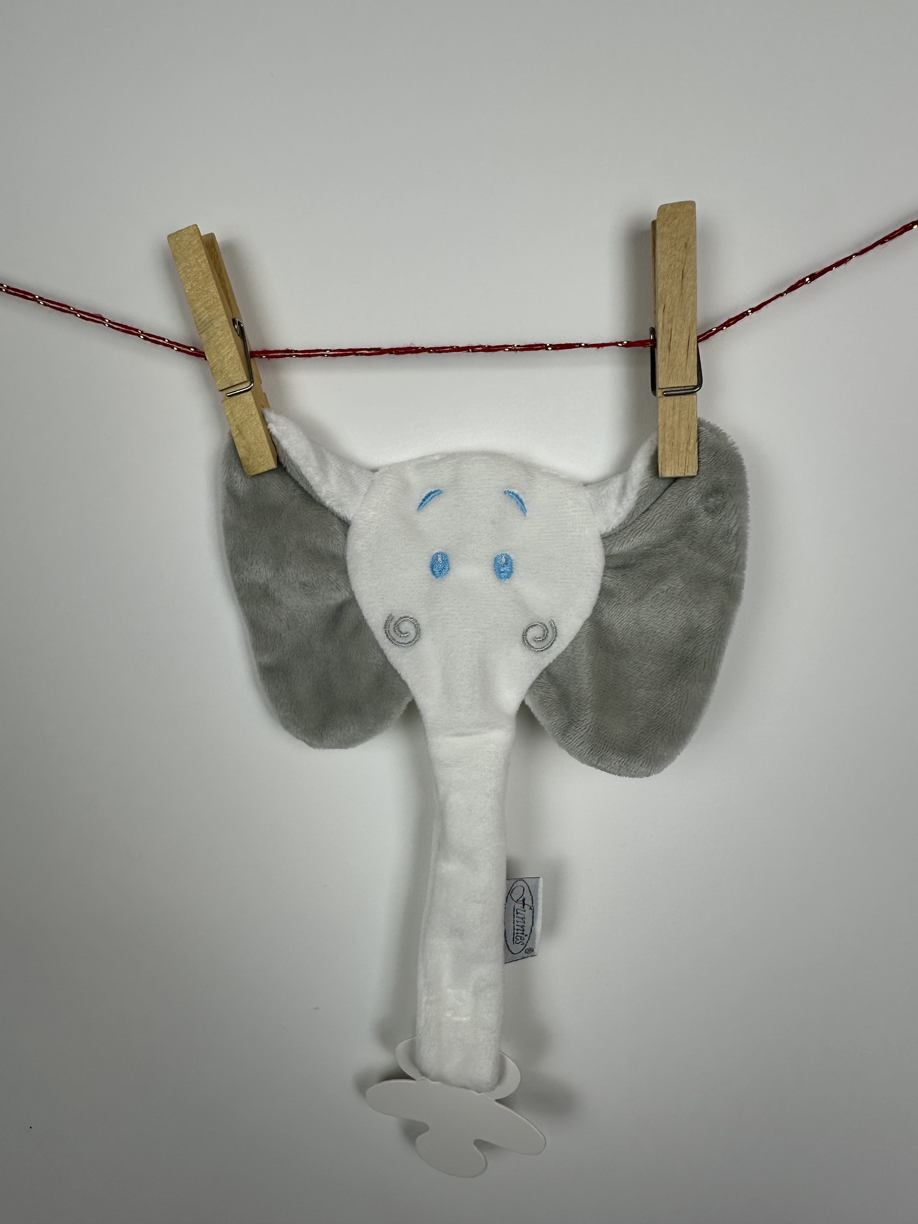 Gepersonaliseerd fopspeendoekje - Olifant