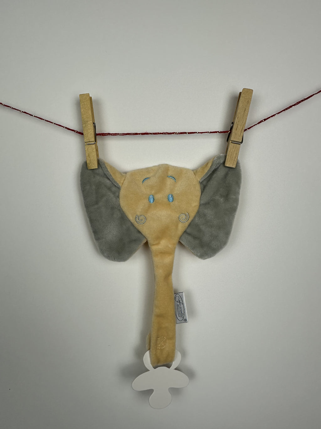 Gepersonaliseerd fopspeendoekje - Olifant